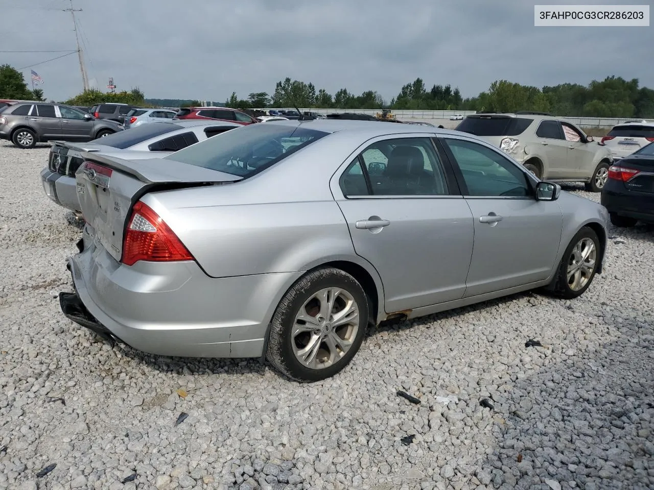 2012 Ford Fusion Sel VIN: 3FAHP0CG3CR286203 Lot: 69637144