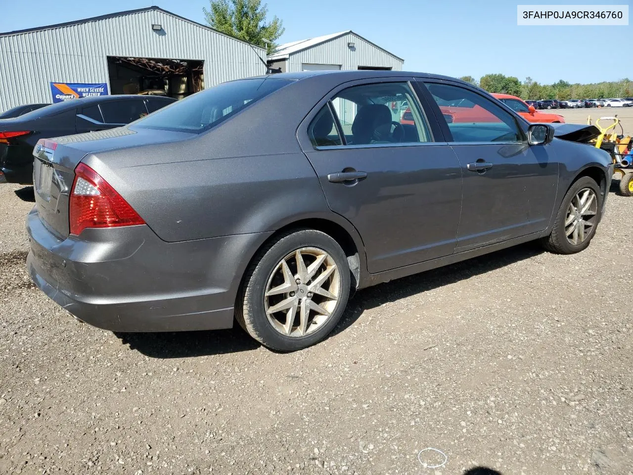 2012 Ford Fusion Sel VIN: 3FAHP0JA9CR346760 Lot: 69673994