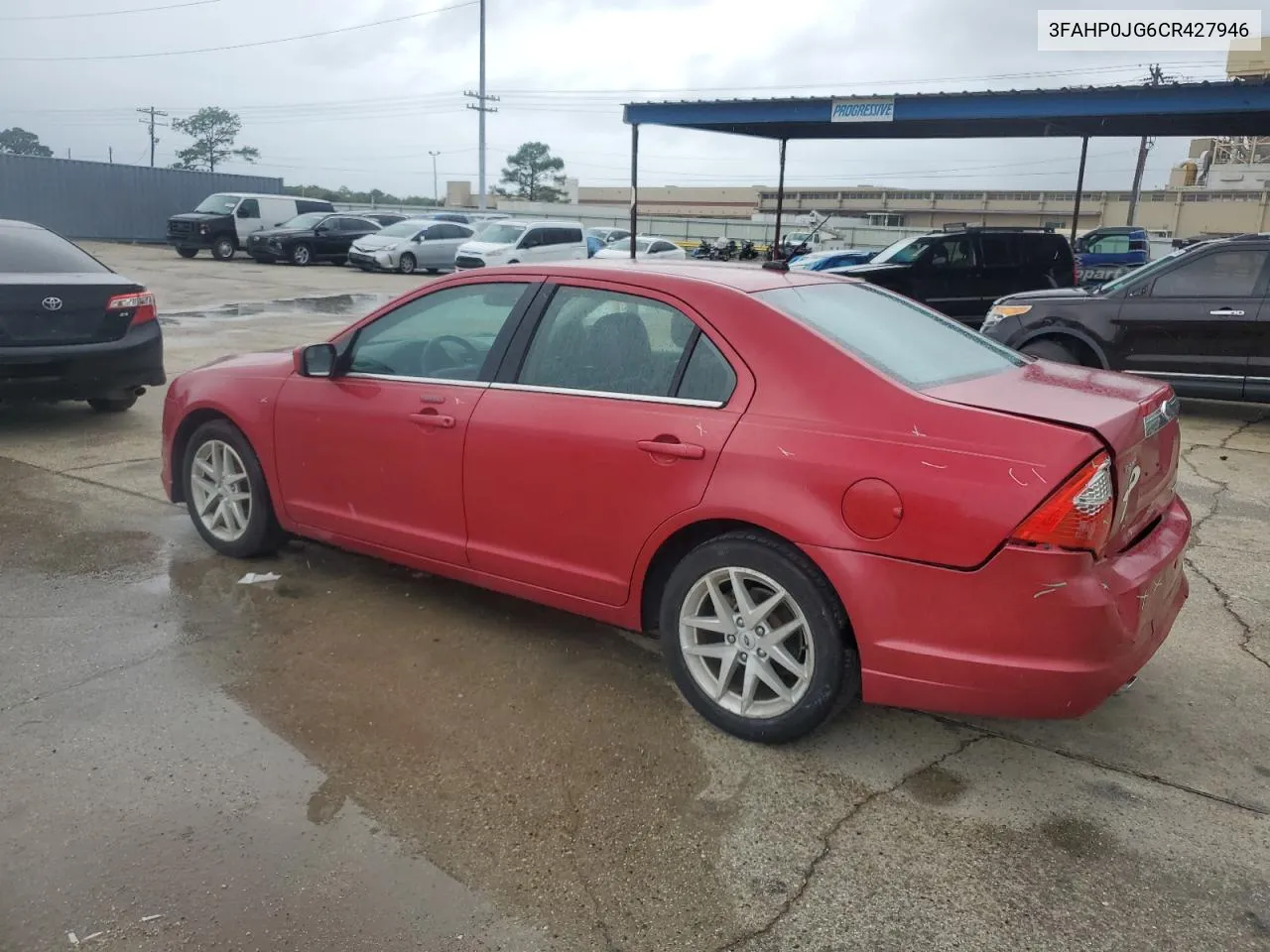 2012 Ford Fusion Sel VIN: 3FAHP0JG6CR427946 Lot: 69710304