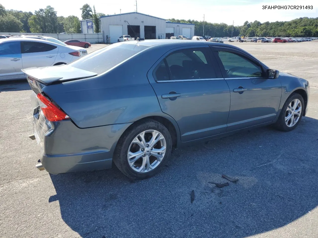 2012 Ford Fusion Se VIN: 3FAHP0HG7CR291493 Lot: 69750614