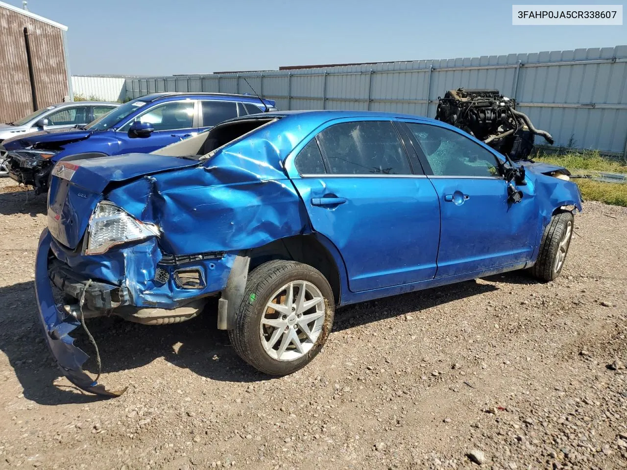 3FAHP0JA5CR338607 2012 Ford Fusion Sel