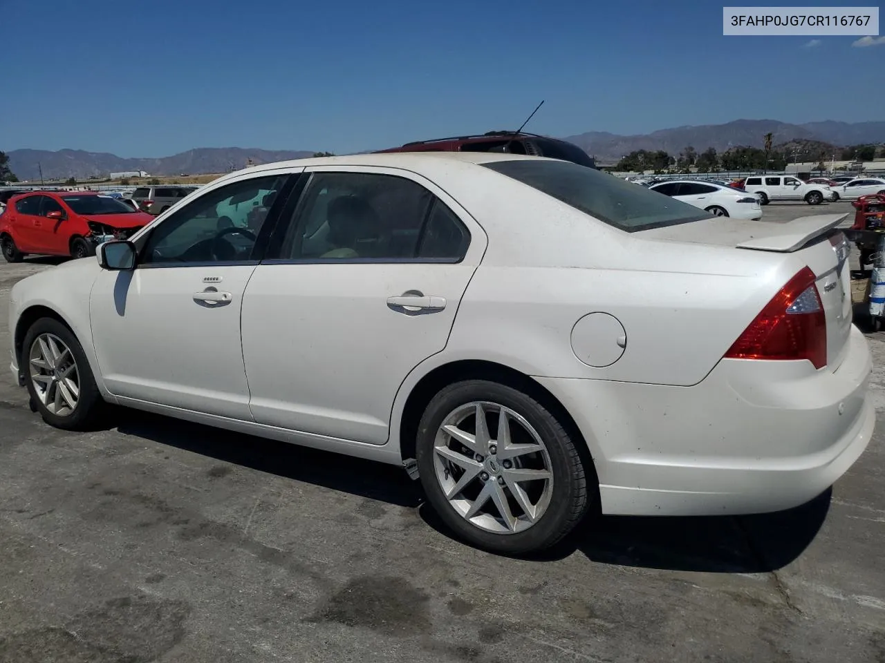 2012 Ford Fusion Sel VIN: 3FAHP0JG7CR116767 Lot: 69925414