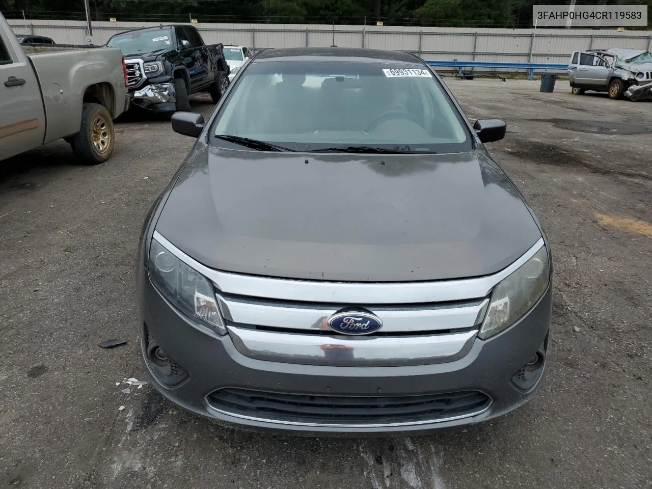 3FAHP0HG4CR119583 2012 Ford Fusion Se