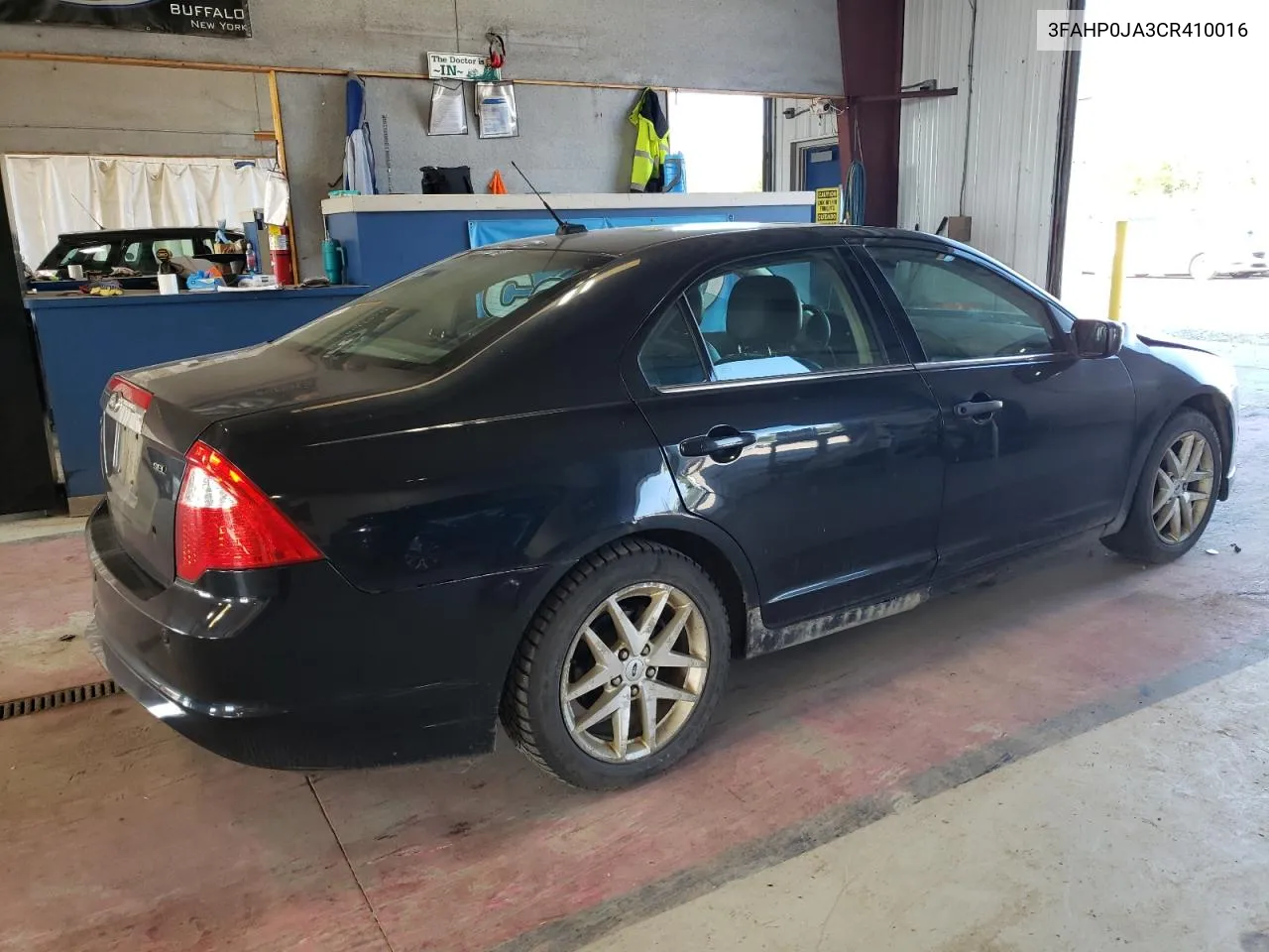 3FAHP0JA3CR410016 2012 Ford Fusion Sel