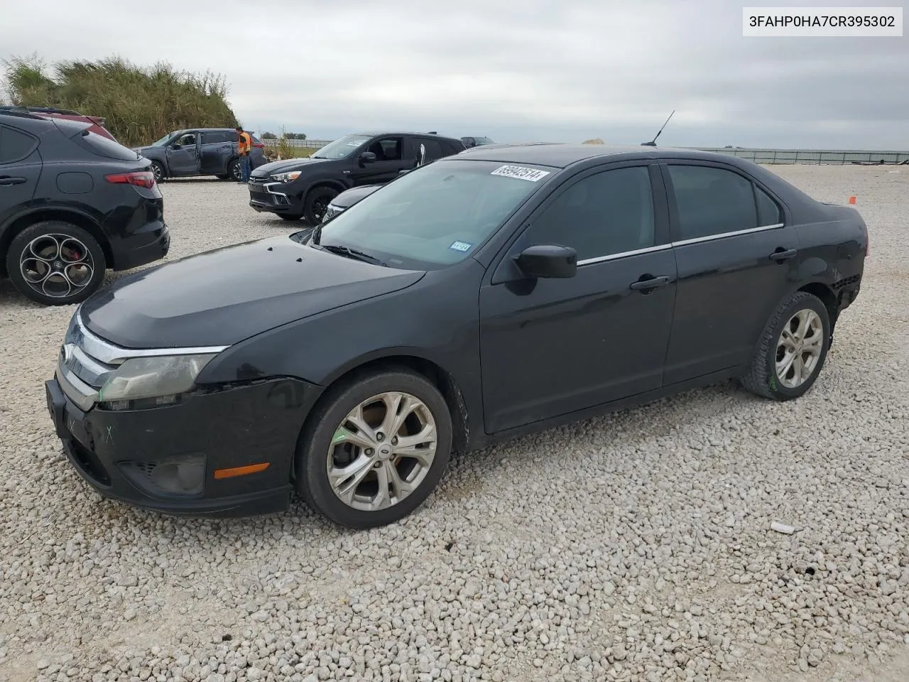 2012 Ford Fusion Se VIN: 3FAHP0HA7CR395302 Lot: 69942514