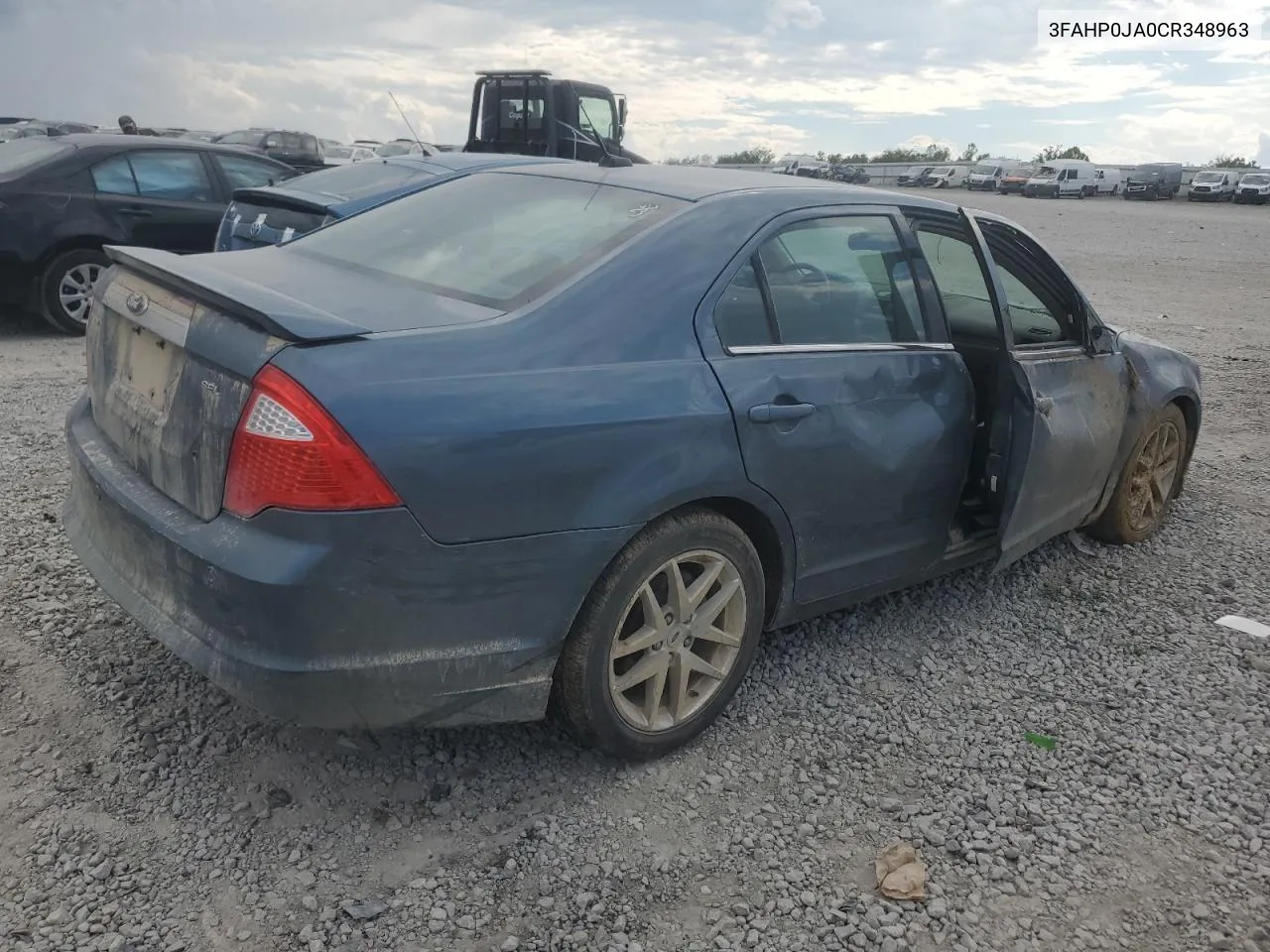 2012 Ford Fusion Sel VIN: 3FAHP0JA0CR348963 Lot: 69943404