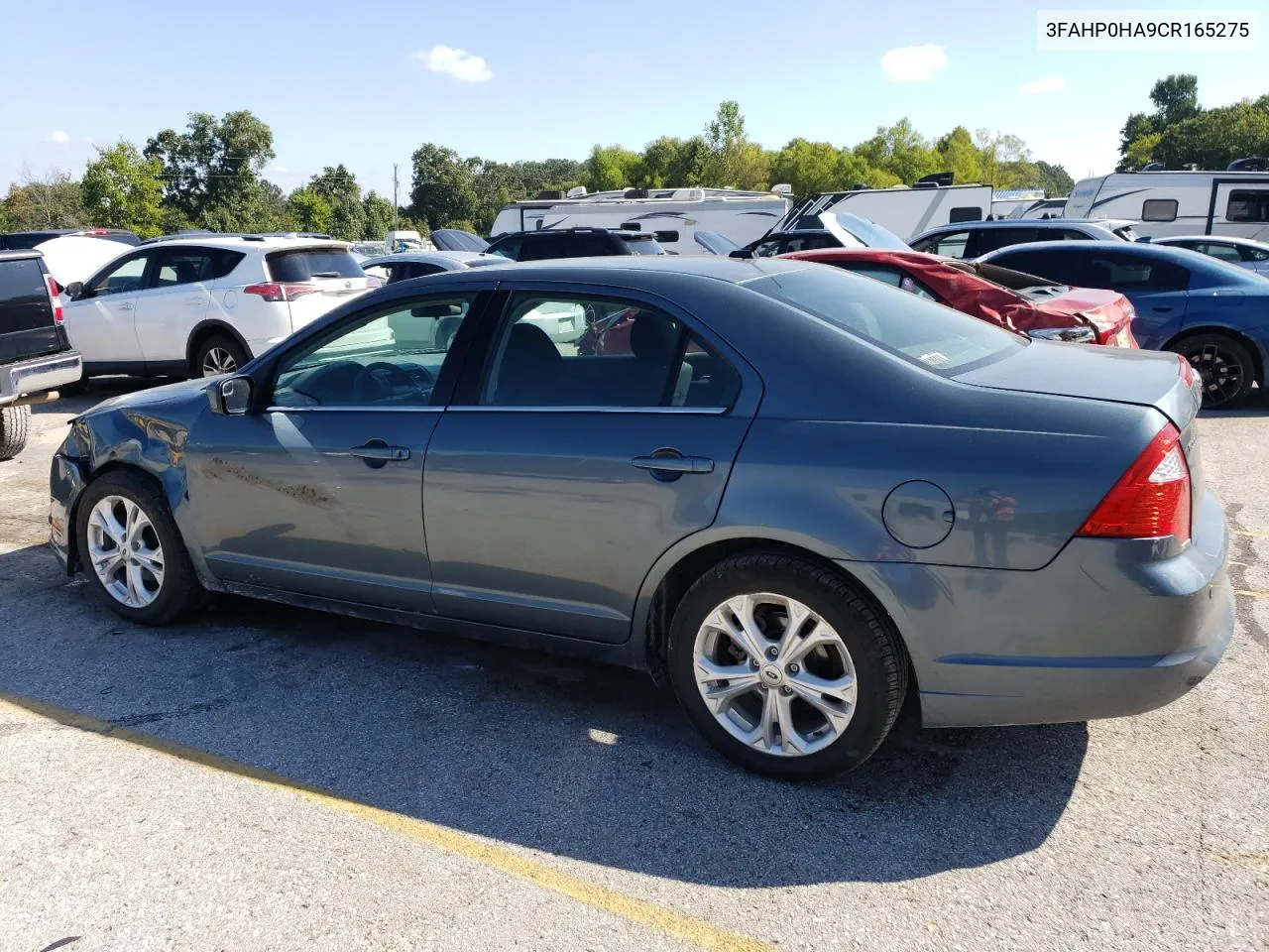 2012 Ford Fusion Se VIN: 3FAHP0HA9CR165275 Lot: 69994524