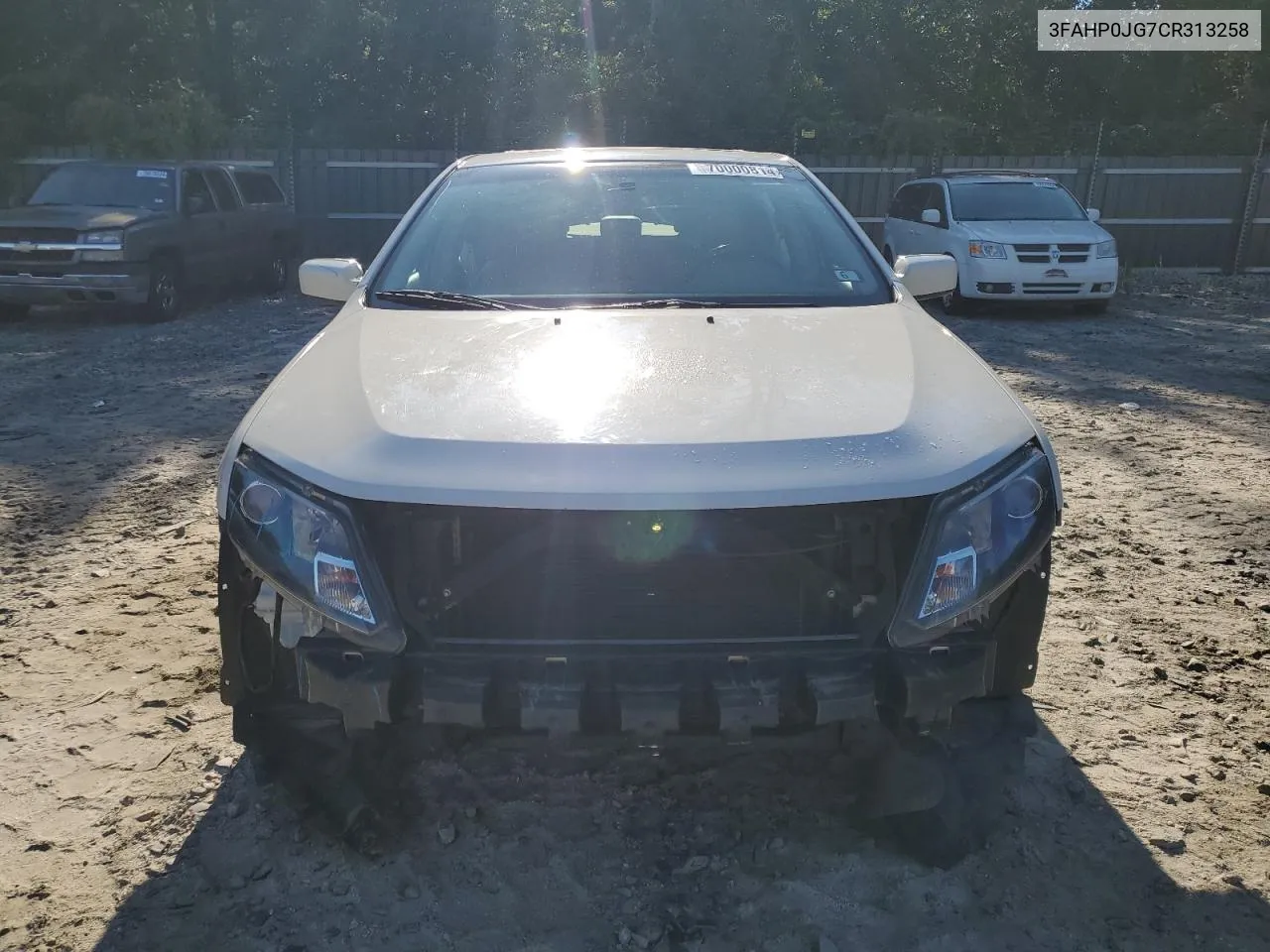 3FAHP0JG7CR313258 2012 Ford Fusion Sel