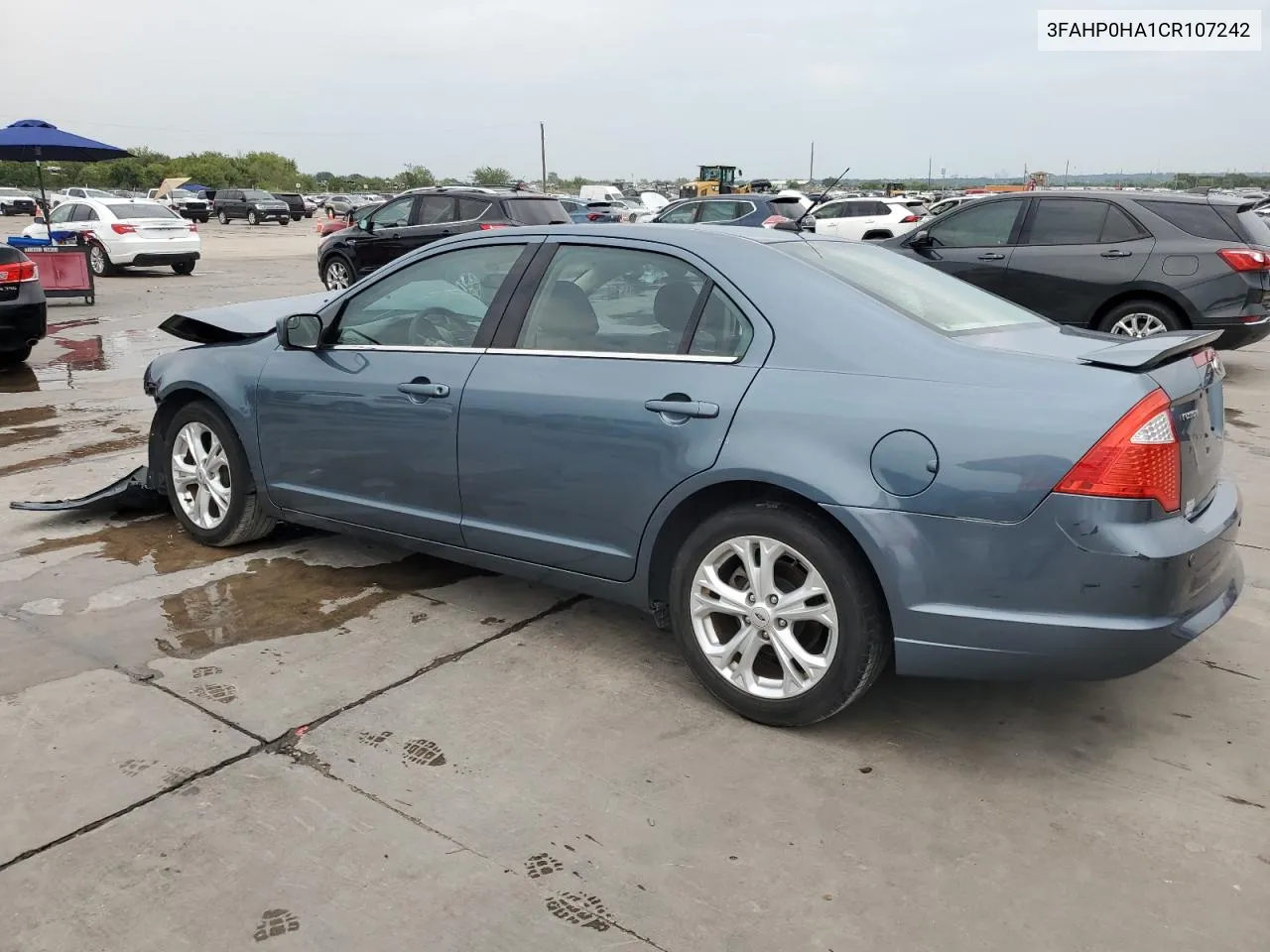 2012 Ford Fusion Se VIN: 3FAHP0HA1CR107242 Lot: 70034434