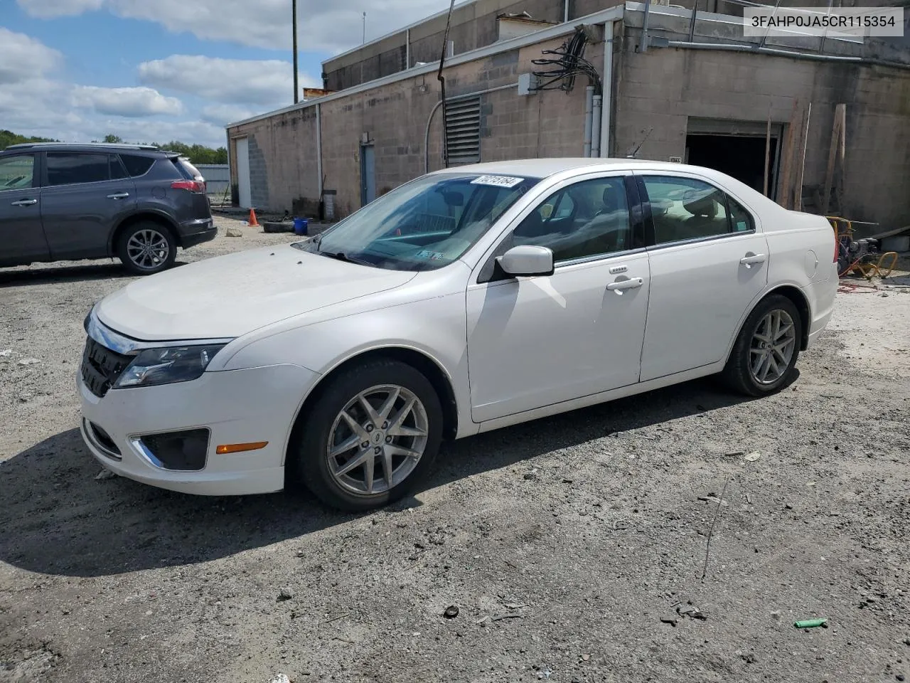 2012 Ford Fusion Sel VIN: 3FAHP0JA5CR115354 Lot: 70215164