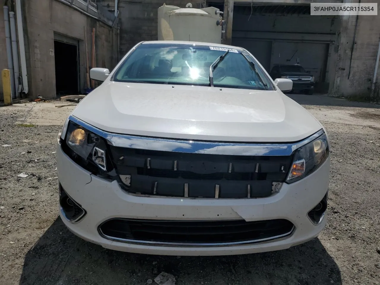 3FAHP0JA5CR115354 2012 Ford Fusion Sel