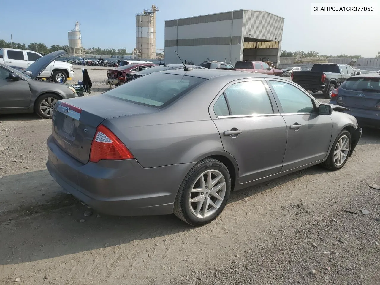 2012 Ford Fusion Sel VIN: 3FAHP0JA1CR377050 Lot: 70311184