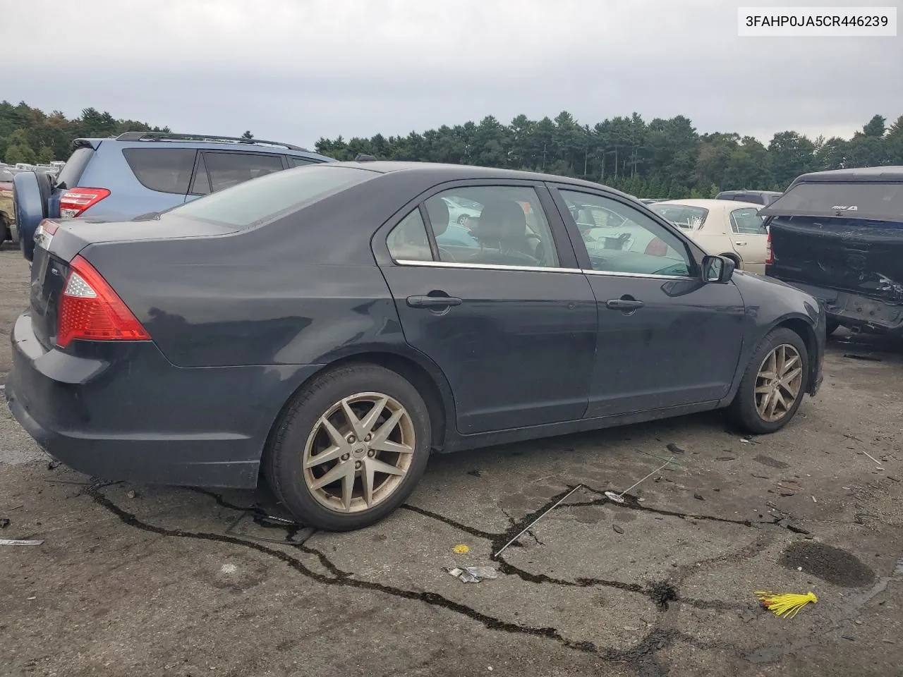 2012 Ford Fusion Sel VIN: 3FAHP0JA5CR446239 Lot: 70368714