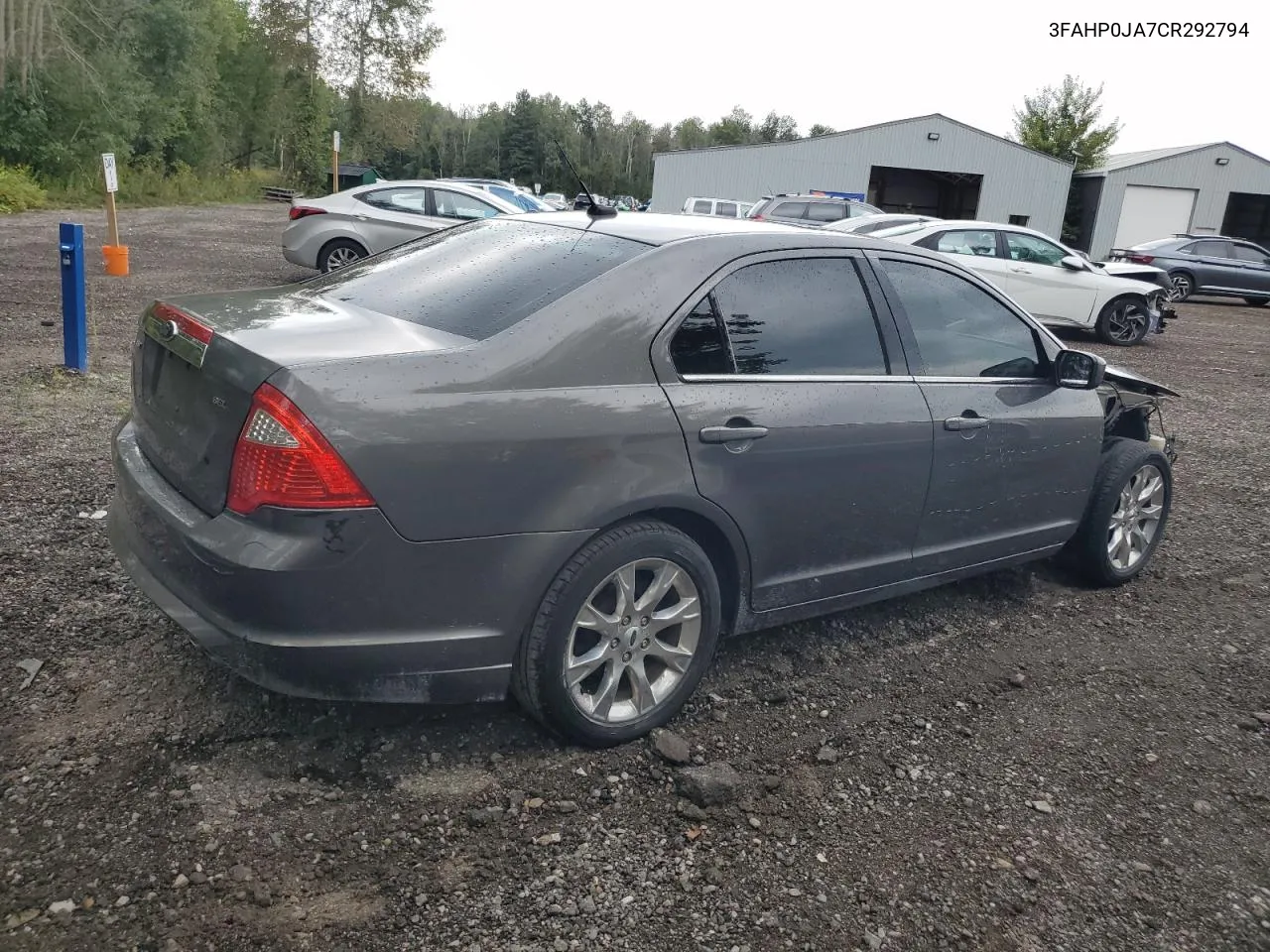 2012 Ford Fusion Sel VIN: 3FAHP0JA7CR292794 Lot: 70564944