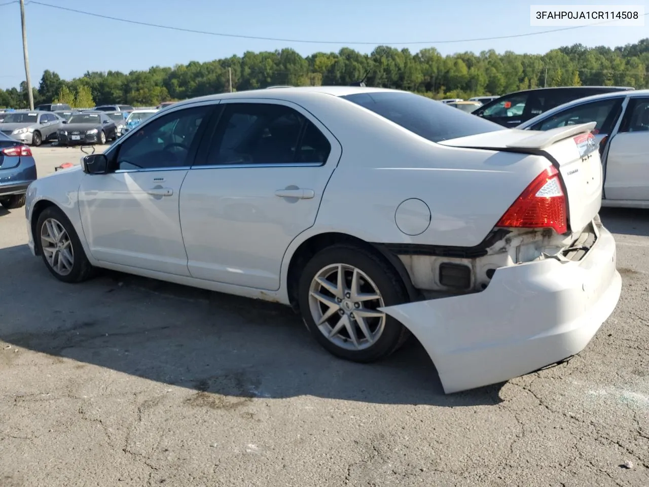 2012 Ford Fusion Sel VIN: 3FAHP0JA1CR114508 Lot: 70571984