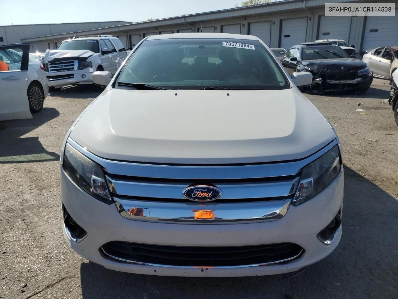 2012 Ford Fusion Sel VIN: 3FAHP0JA1CR114508 Lot: 70571984