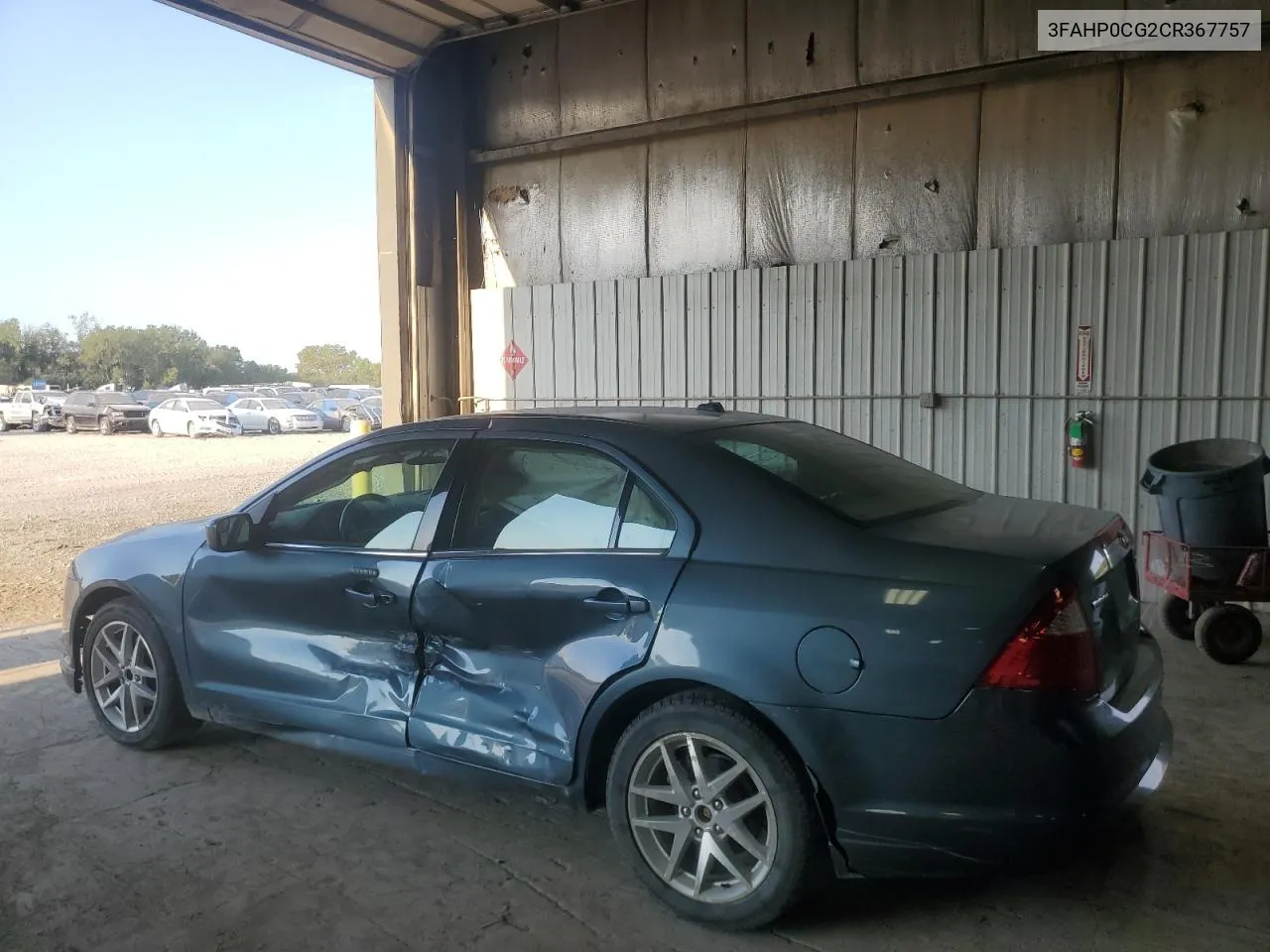 2012 Ford Fusion Sel VIN: 3FAHP0CG2CR367757 Lot: 70577834