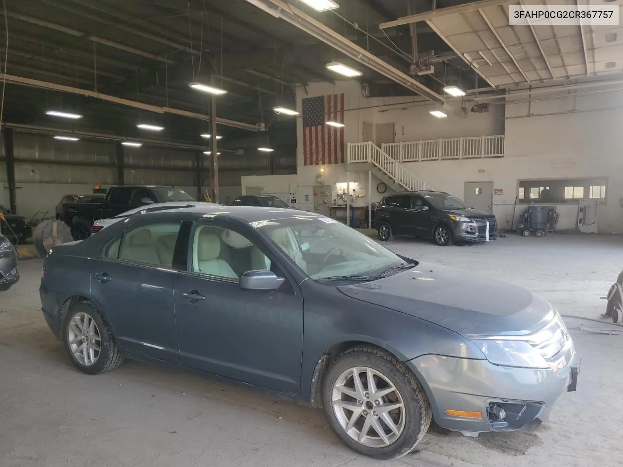 2012 Ford Fusion Sel VIN: 3FAHP0CG2CR367757 Lot: 70577834