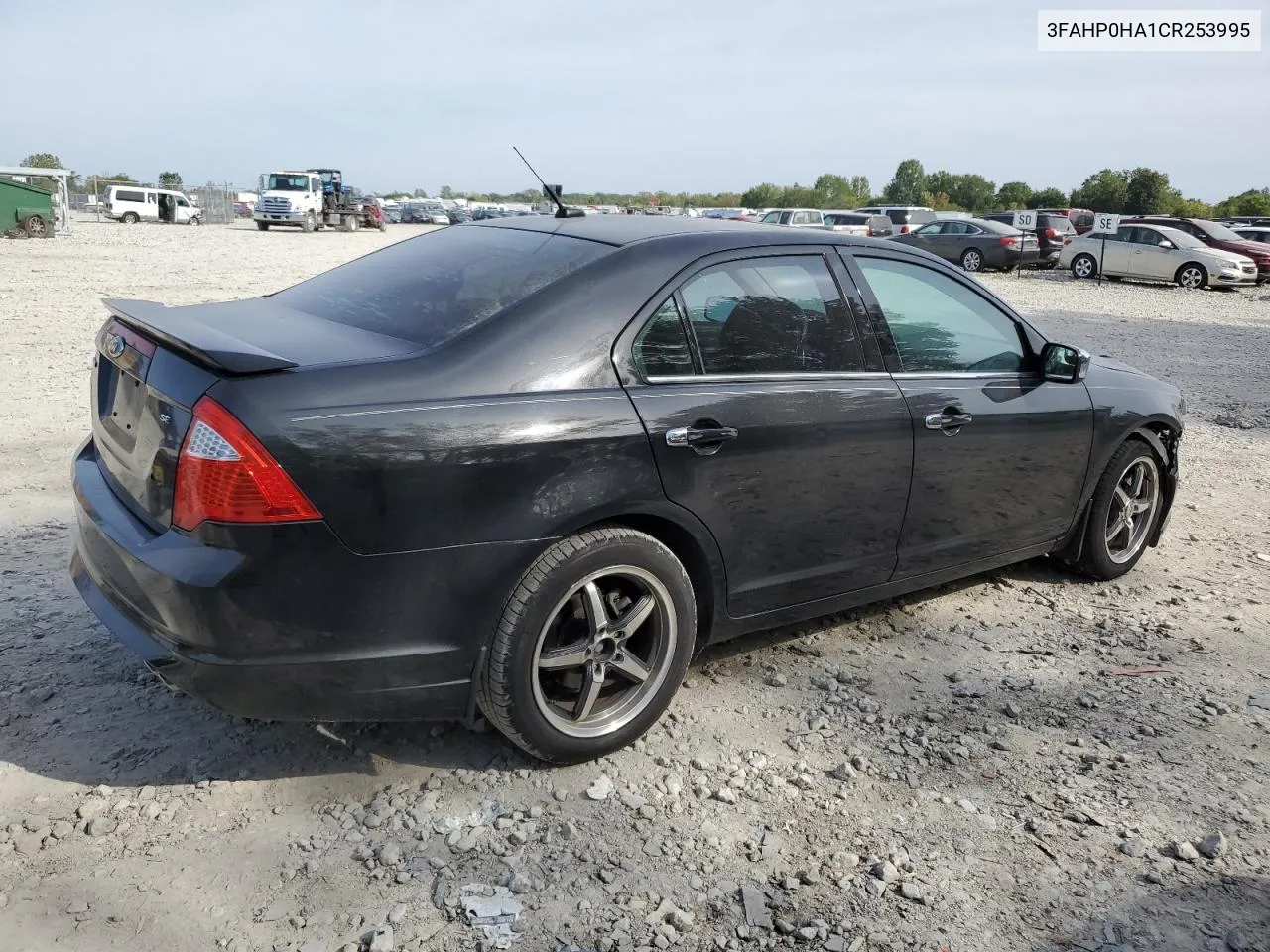 2012 Ford Fusion Se VIN: 3FAHP0HA1CR253995 Lot: 70777064