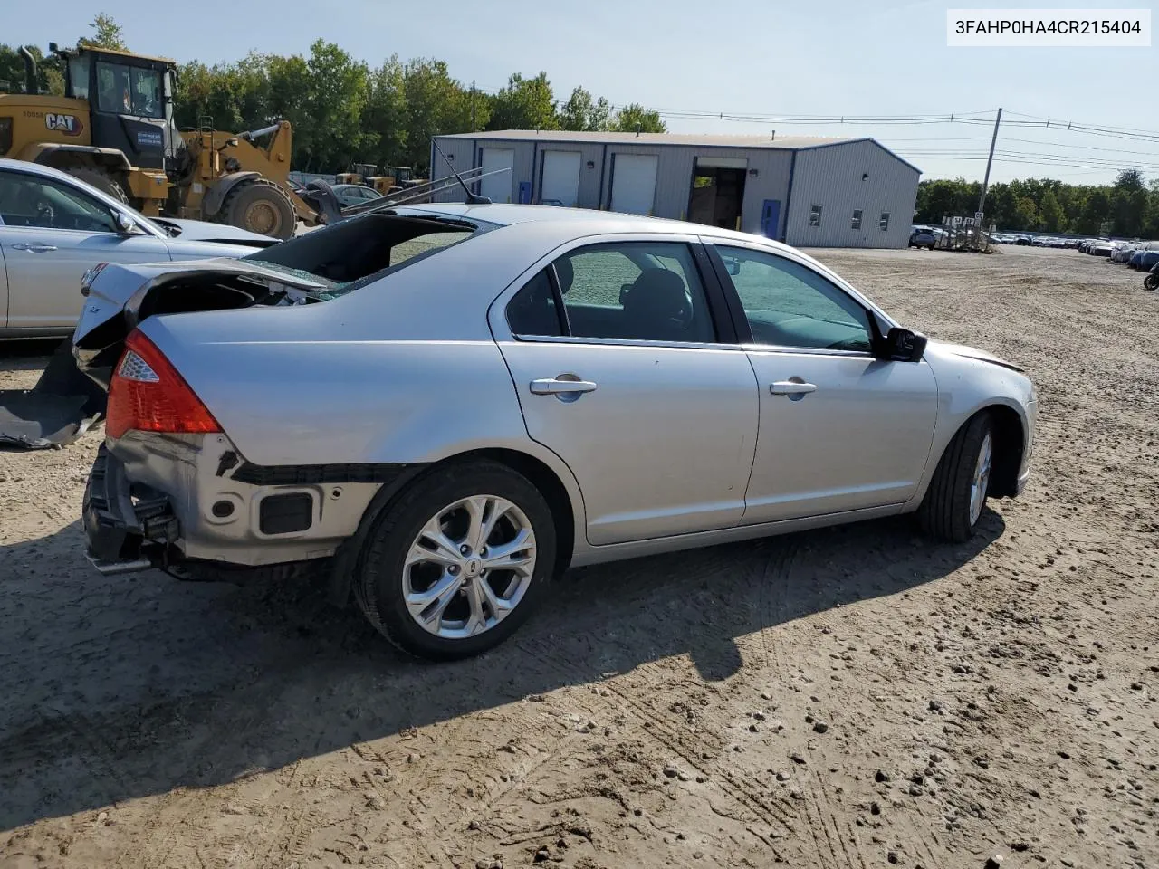 2012 Ford Fusion Se VIN: 3FAHP0HA4CR215404 Lot: 71015674