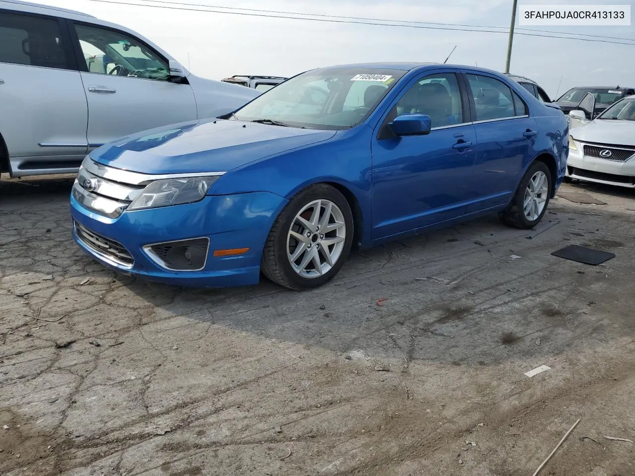 3FAHP0JA0CR413133 2012 Ford Fusion Sel