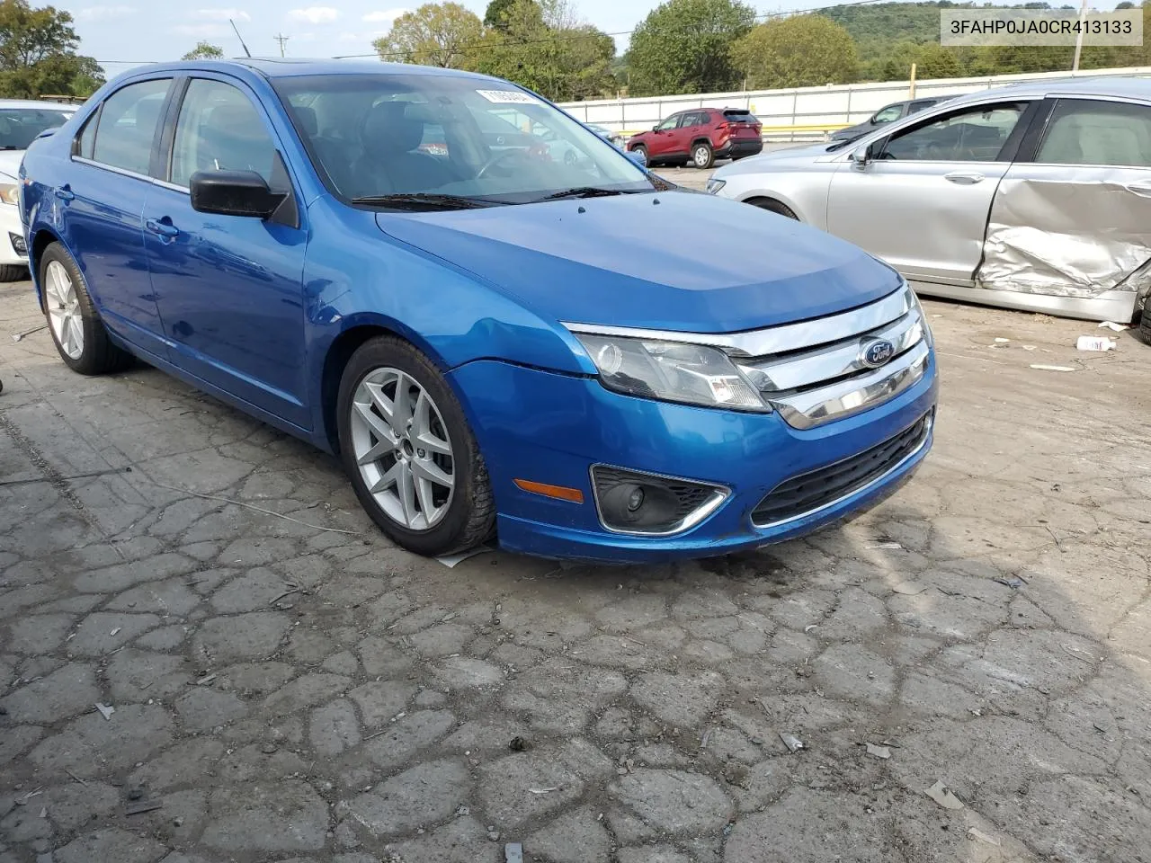 3FAHP0JA0CR413133 2012 Ford Fusion Sel