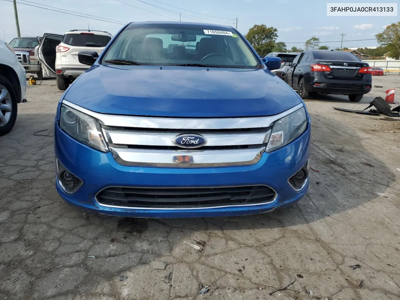 3FAHP0JA0CR413133 2012 Ford Fusion Sel