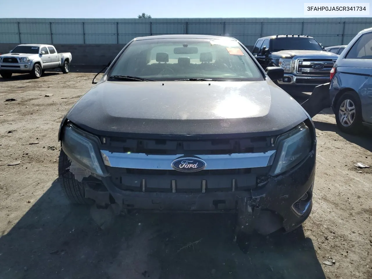 2012 Ford Fusion Sel VIN: 3FAHP0JA5CR341734 Lot: 71078624