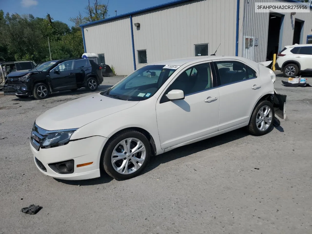 3FAHP0HA2CR275956 2012 Ford Fusion Se