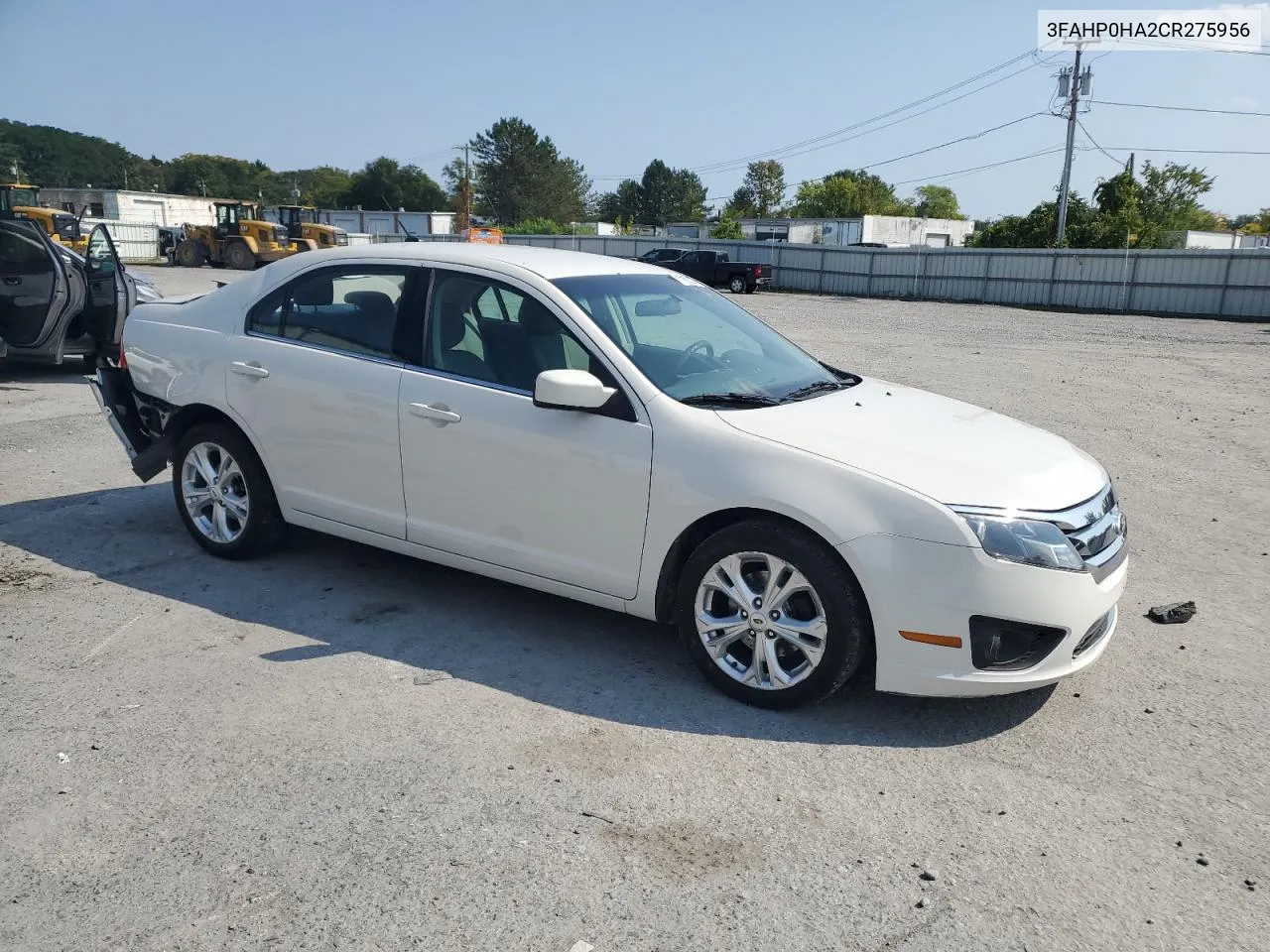 2012 Ford Fusion Se VIN: 3FAHP0HA2CR275956 Lot: 71155574