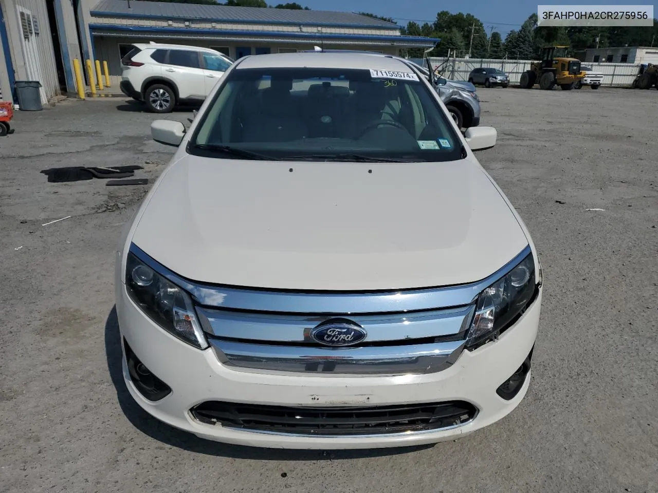 2012 Ford Fusion Se VIN: 3FAHP0HA2CR275956 Lot: 71155574