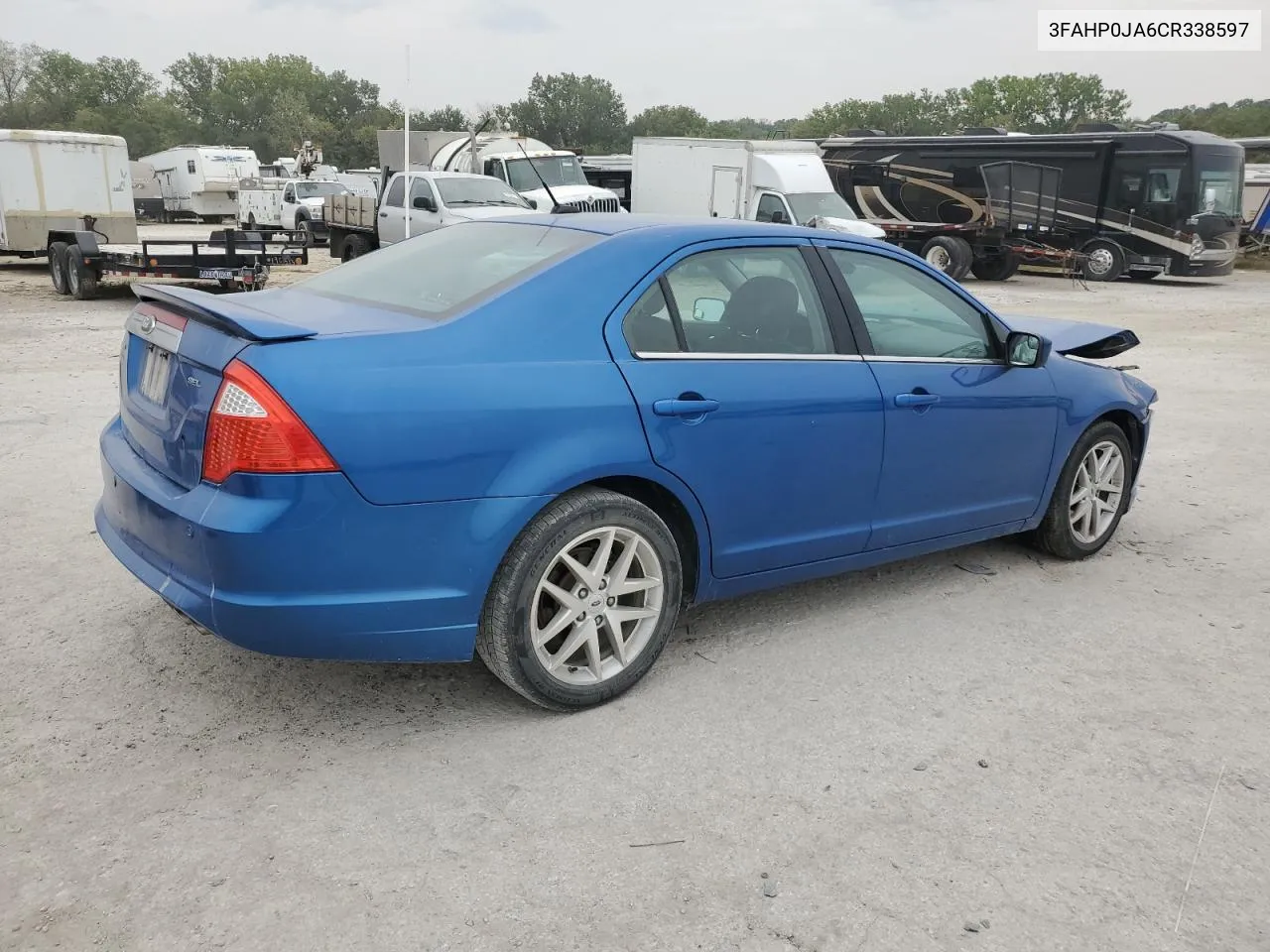 3FAHP0JA6CR338597 2012 Ford Fusion Sel