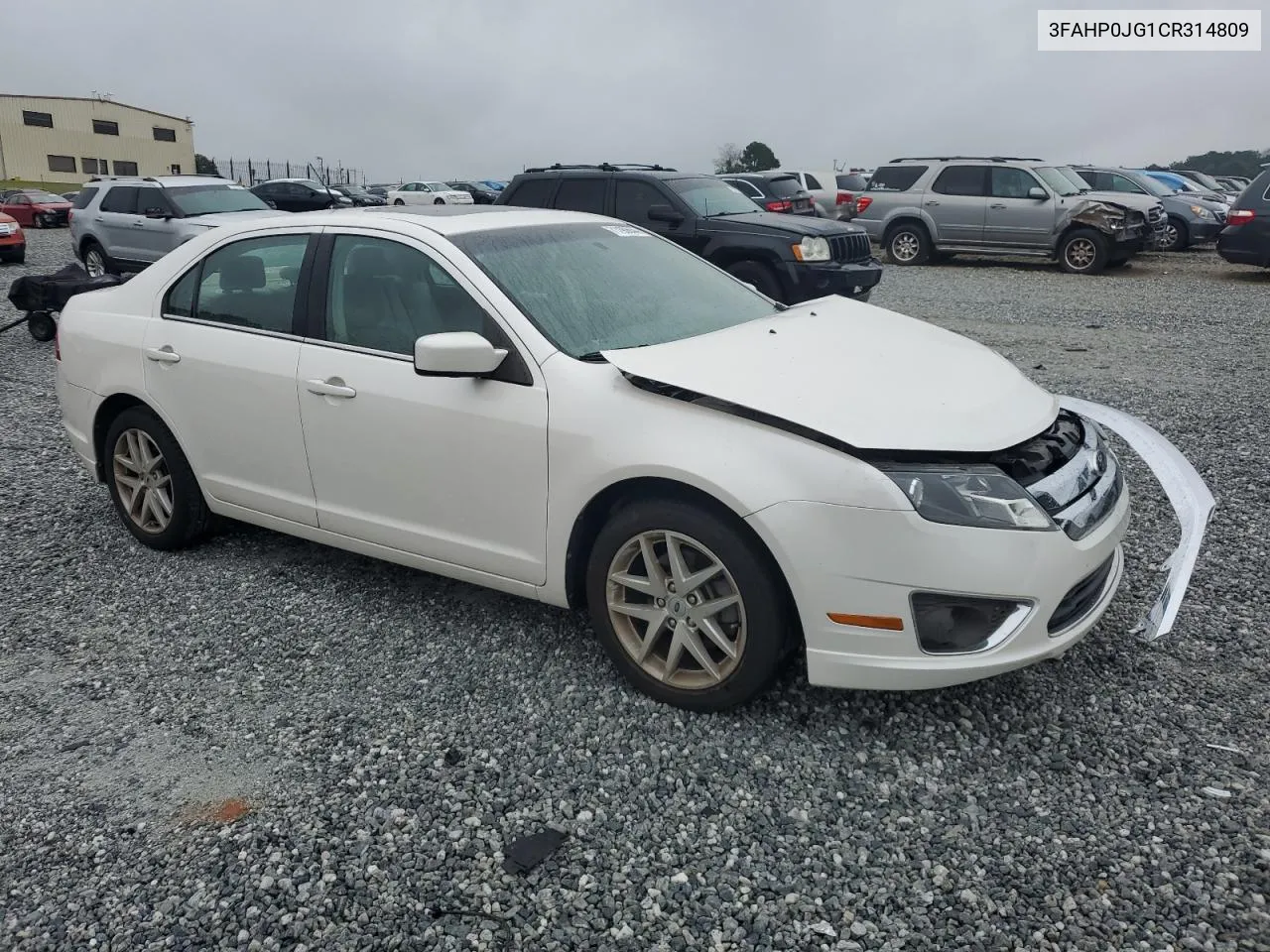 2012 Ford Fusion Sel VIN: 3FAHP0JG1CR314809 Lot: 71190644