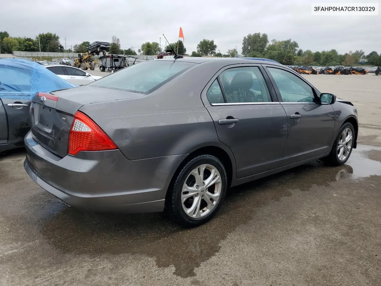 2012 Ford Fusion Se VIN: 3FAHP0HA7CR130329 Lot: 71290434