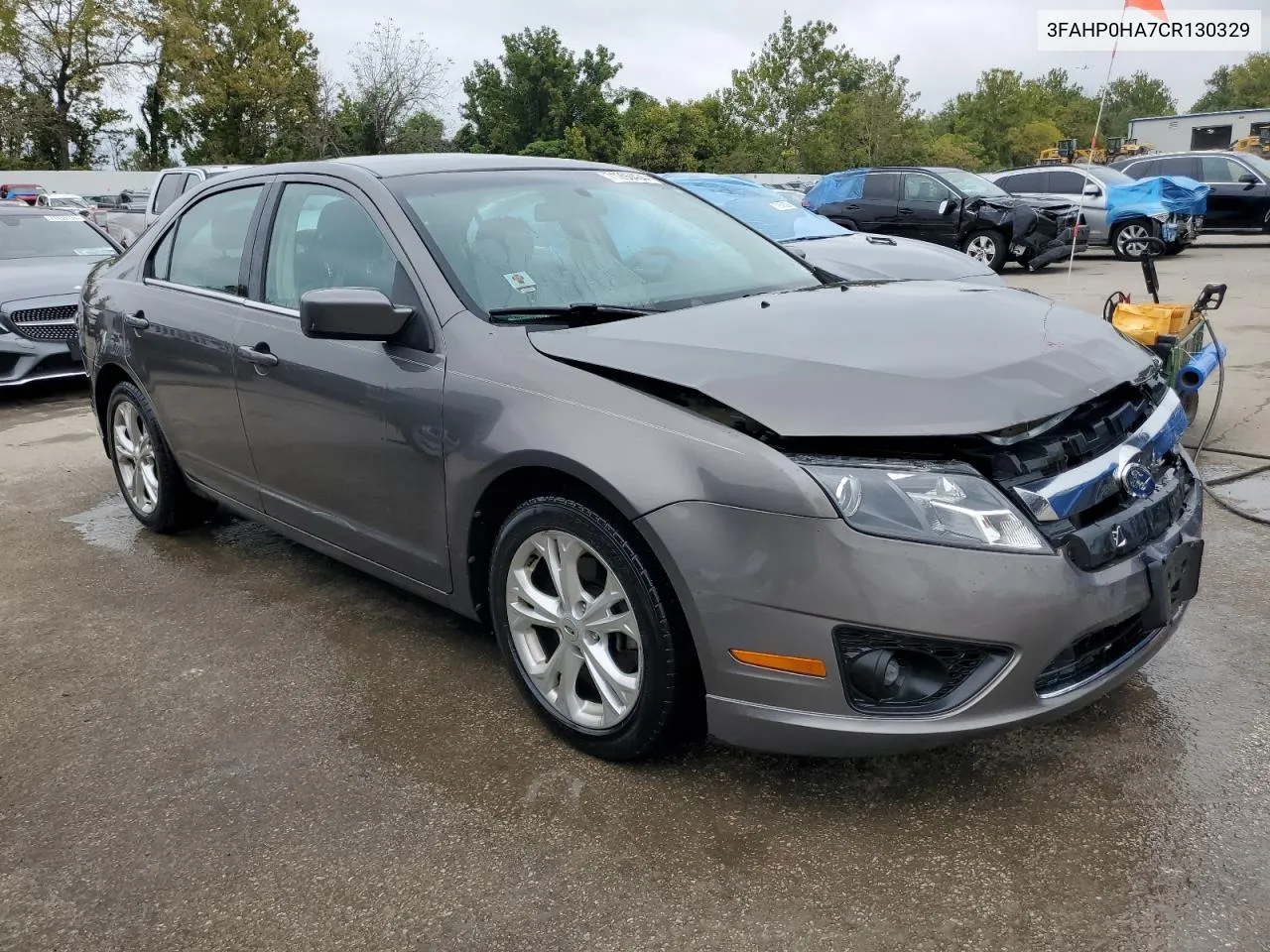 2012 Ford Fusion Se VIN: 3FAHP0HA7CR130329 Lot: 71290434