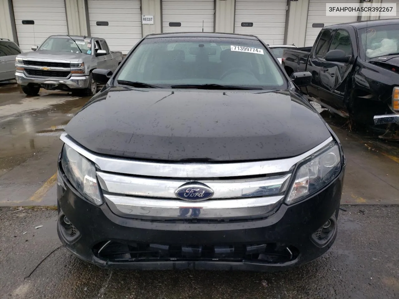 3FAHP0HA5CR392267 2012 Ford Fusion Se