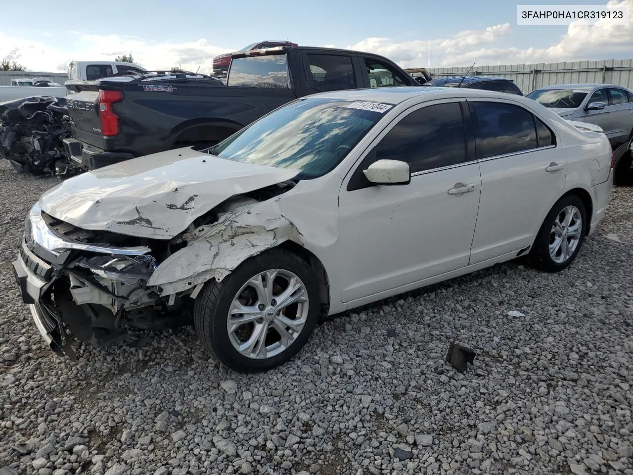 3FAHP0HA1CR319123 2012 Ford Fusion Se