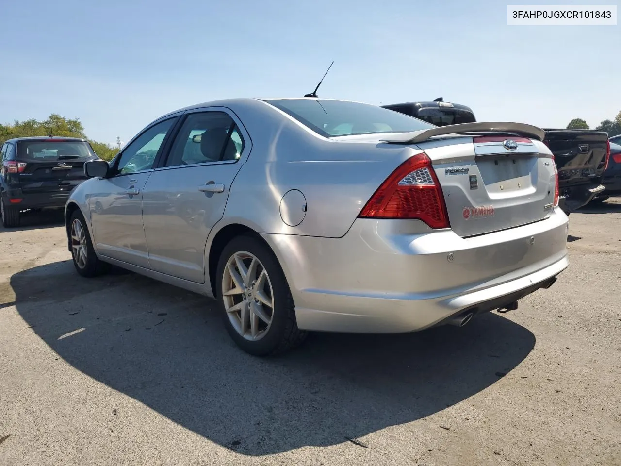 2012 Ford Fusion Sel VIN: 3FAHP0JGXCR101843 Lot: 71460704