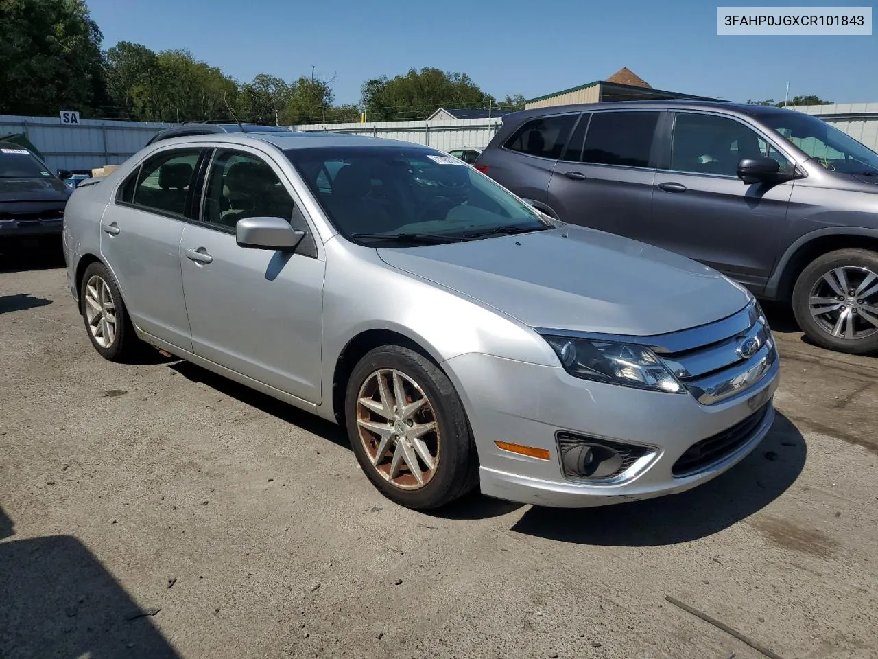 2012 Ford Fusion Sel VIN: 3FAHP0JGXCR101843 Lot: 71460704