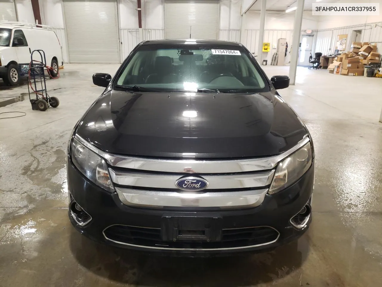 2012 Ford Fusion Sel VIN: 3FAHP0JA1CR337955 Lot: 71547064