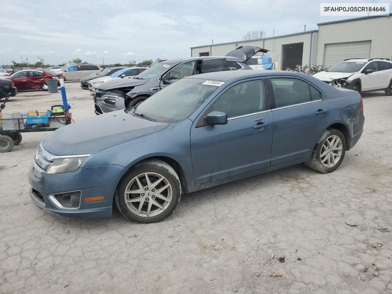 2012 Ford Fusion Sel VIN: 3FAHP0JG5CR184646 Lot: 71736464