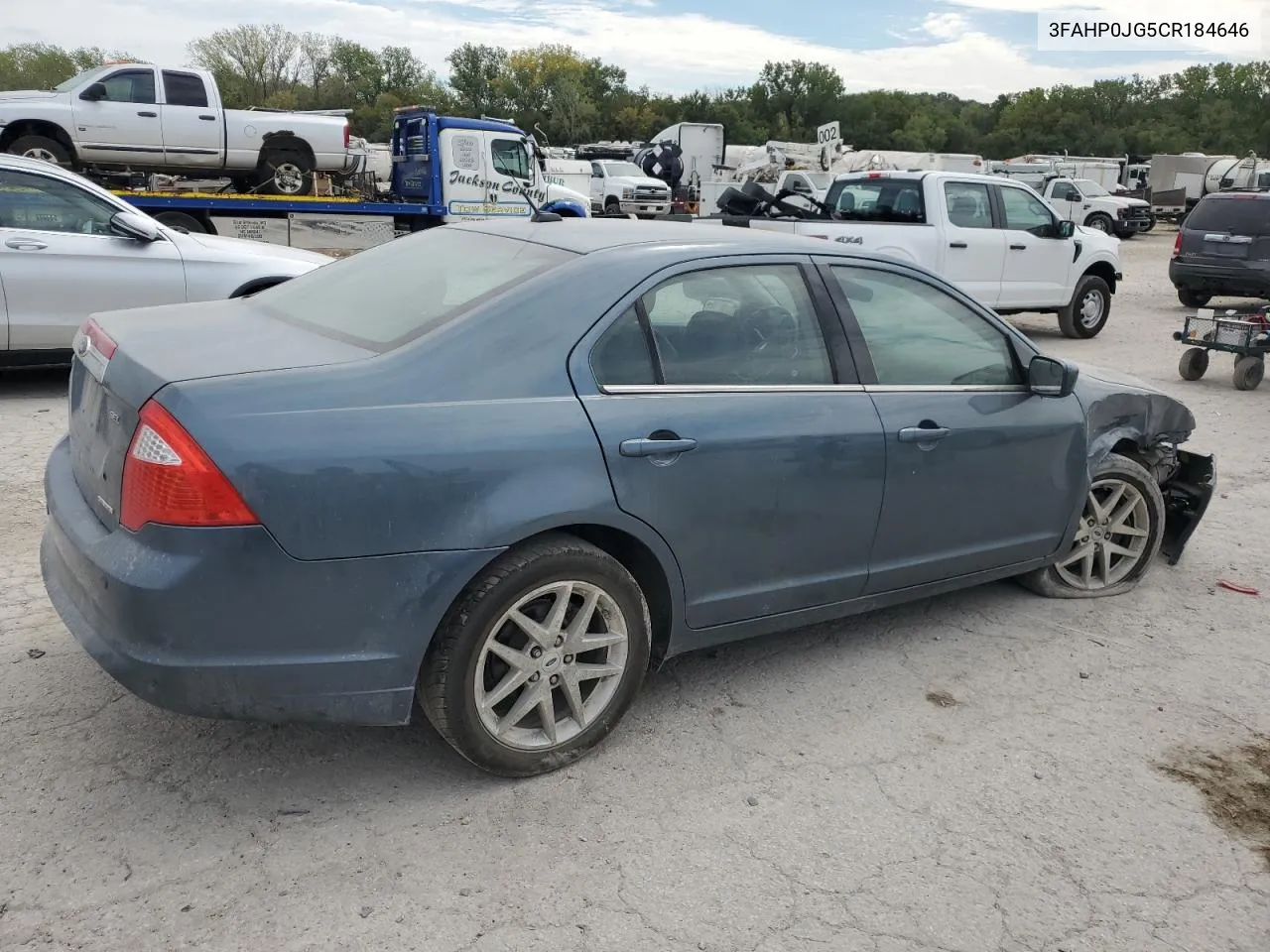 2012 Ford Fusion Sel VIN: 3FAHP0JG5CR184646 Lot: 71736464