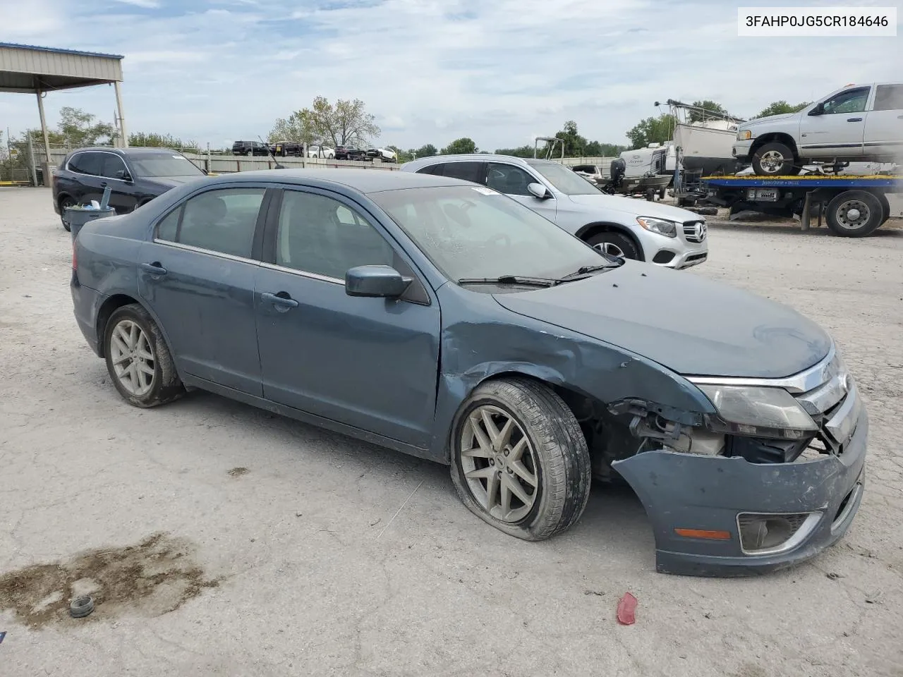 2012 Ford Fusion Sel VIN: 3FAHP0JG5CR184646 Lot: 71736464