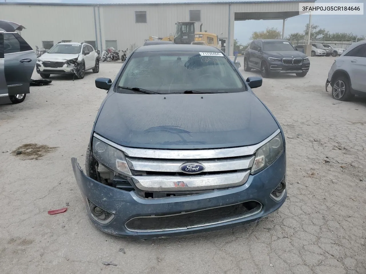 2012 Ford Fusion Sel VIN: 3FAHP0JG5CR184646 Lot: 71736464