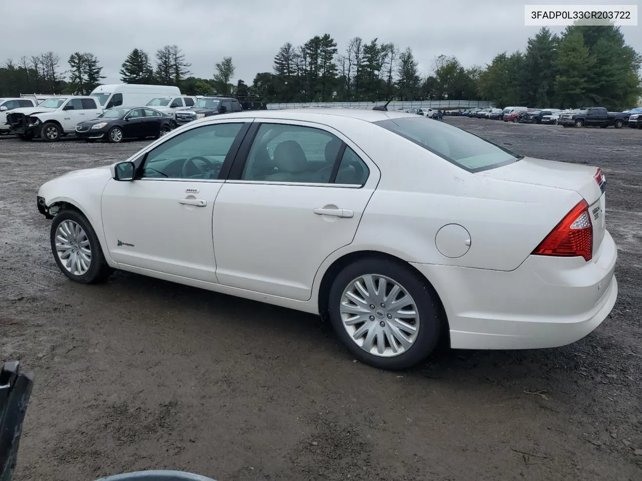 3FADP0L33CR203722 2012 Ford Fusion Hybrid