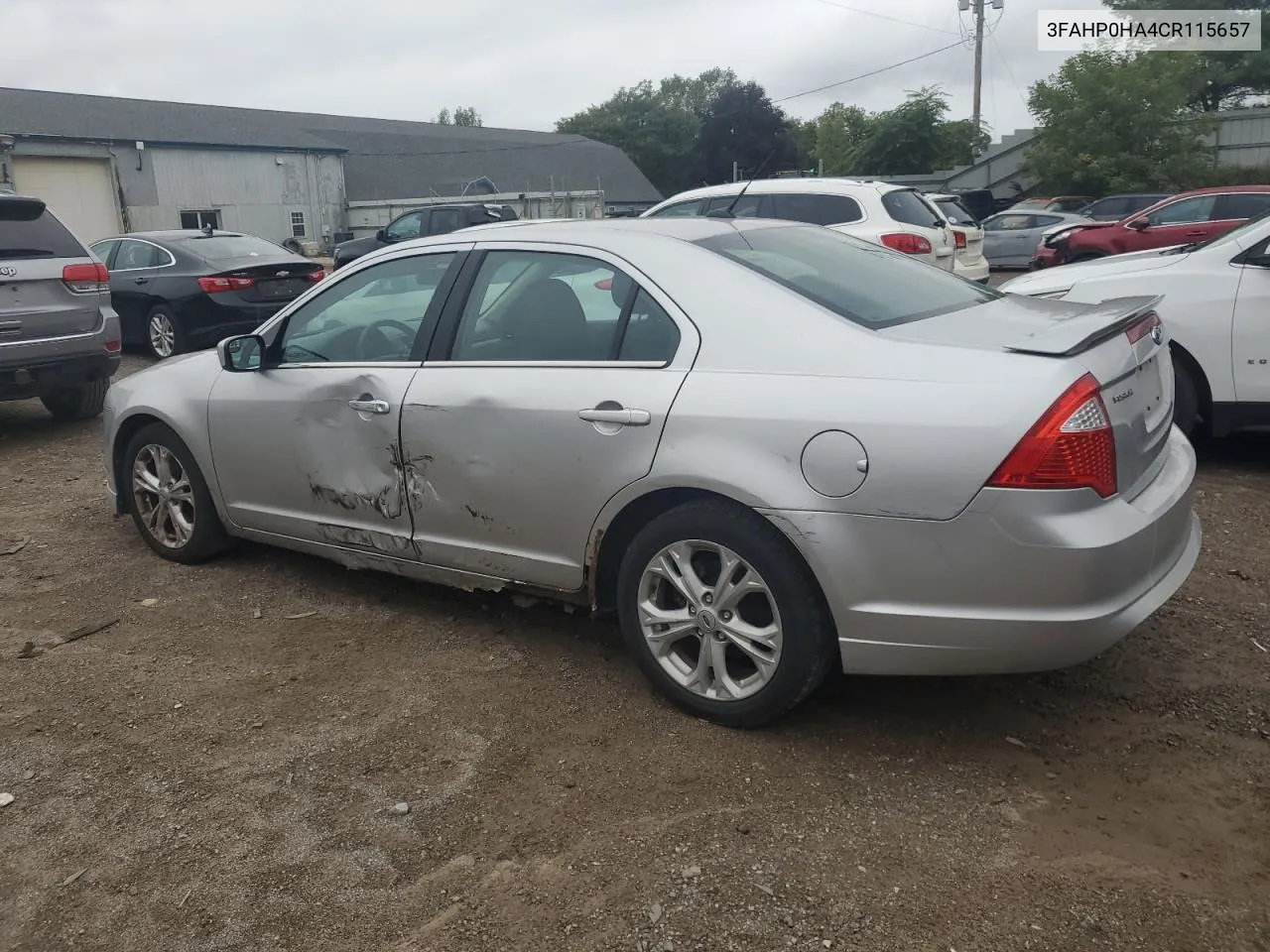 2012 Ford Fusion Se VIN: 3FAHP0HA4CR115657 Lot: 71798774