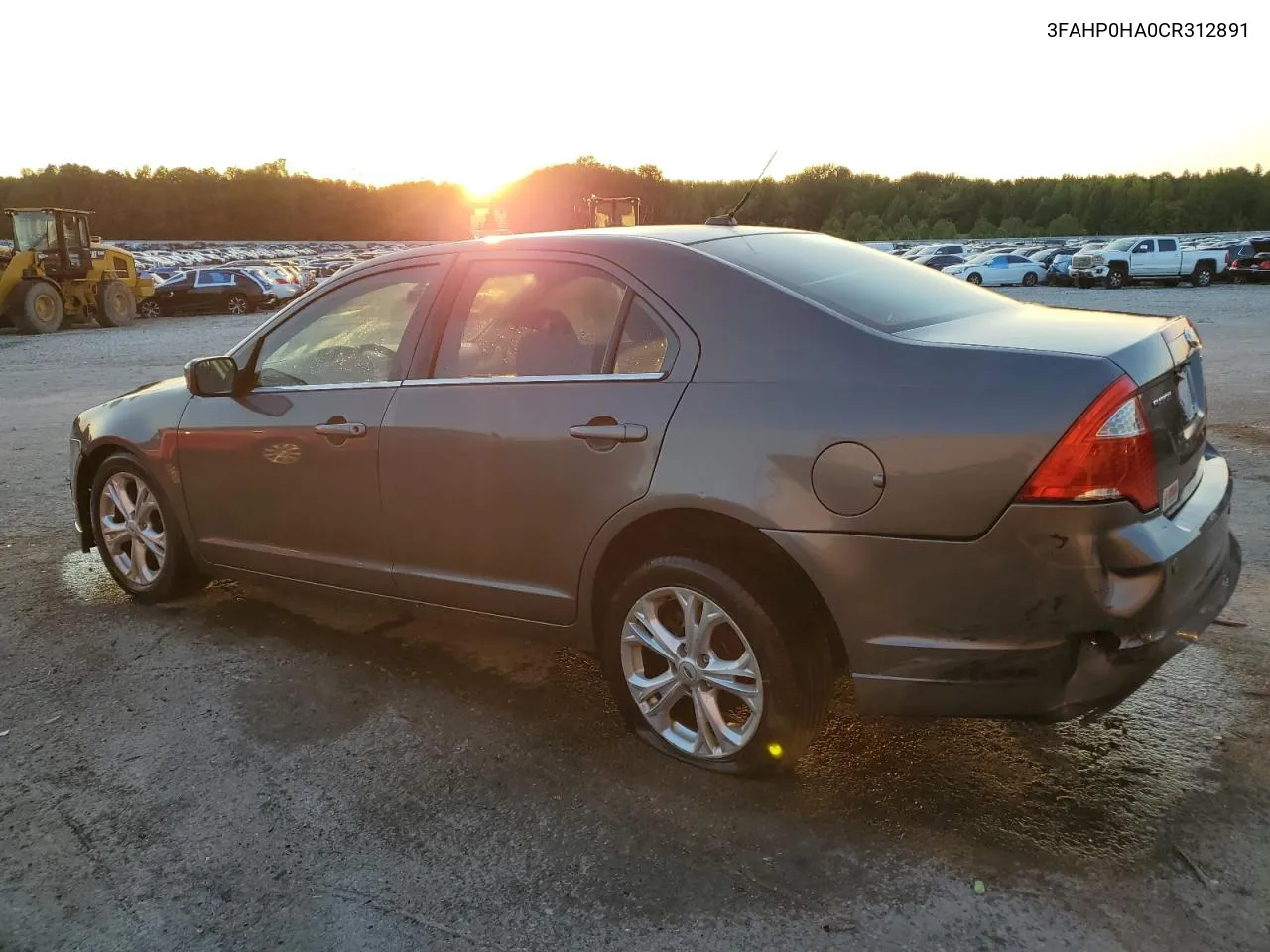 2012 Ford Fusion Se VIN: 3FAHP0HA0CR312891 Lot: 71953534