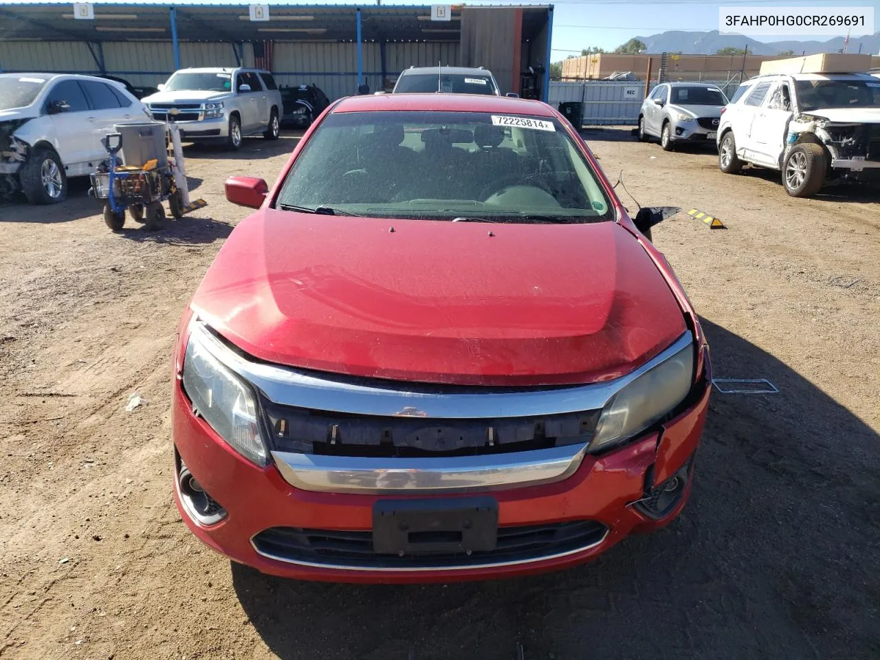 3FAHP0HG0CR269691 2012 Ford Fusion Se