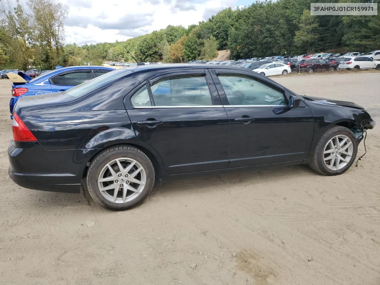 2012 Ford Fusion Sel VIN: 3FAHP0JG1CR159971 Lot: 72352204