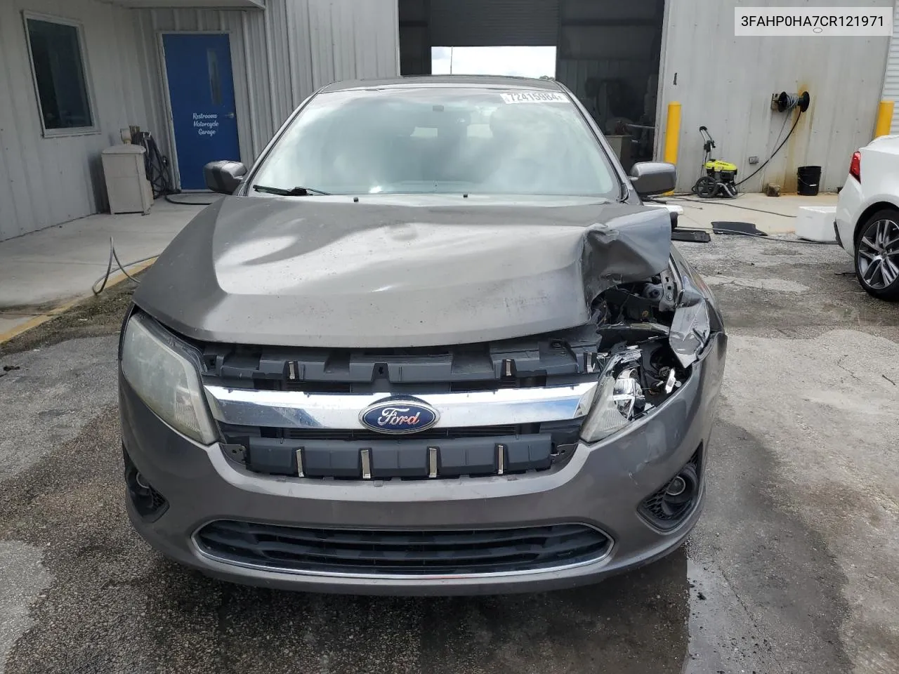 2012 Ford Fusion Se VIN: 3FAHP0HA7CR121971 Lot: 72415984